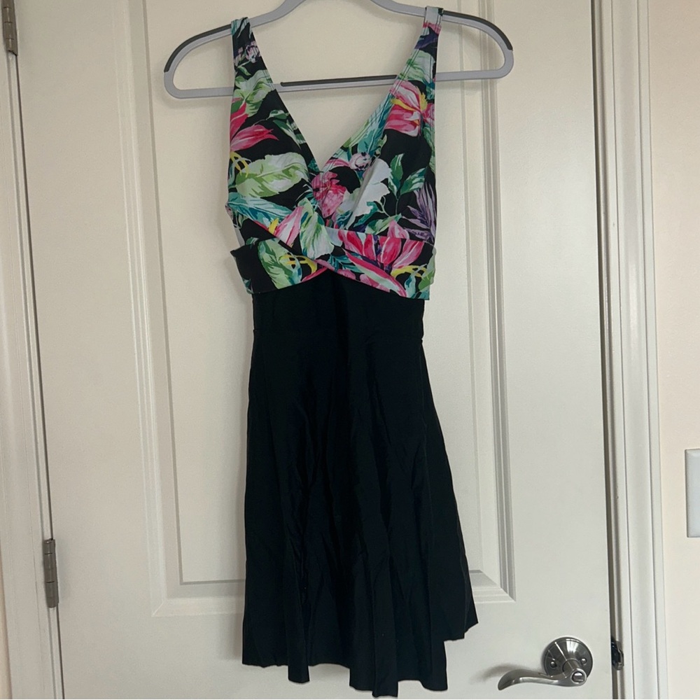 Plus Size Swim Dress with Shorts